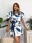 Vestido Cannes Azul Oscuro
